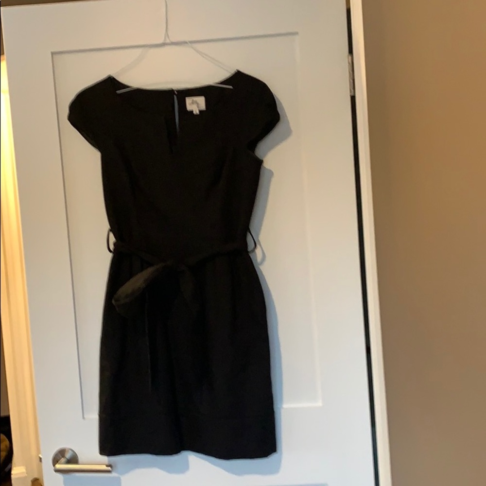 Milly black mini dress